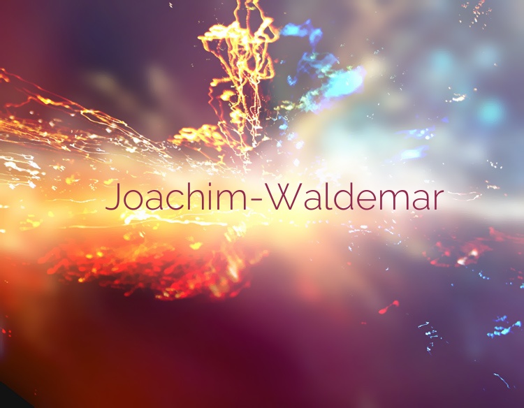 Woge der Gefhle: Avatar fr Joachim-Waldemar