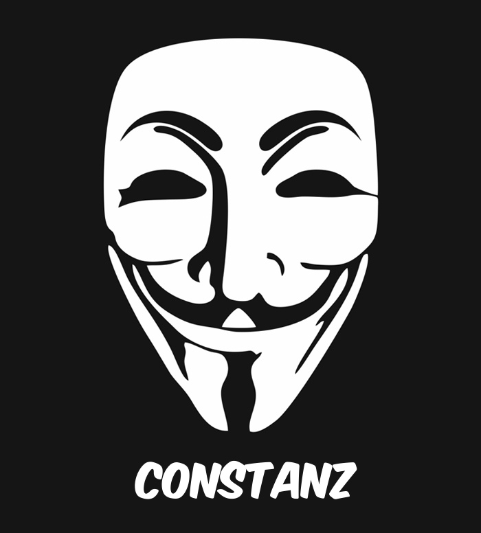Bilder anonyme Maske namens Constanz
