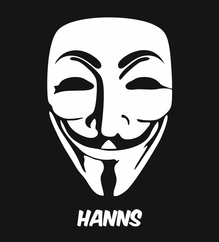 Bilder anonyme Maske namens Hanns