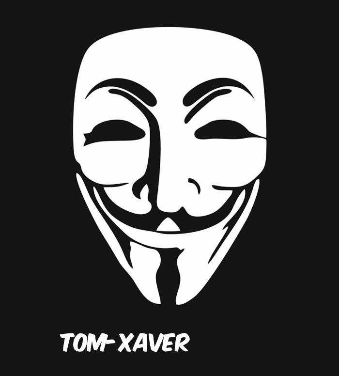Bilder anonyme Maske namens Tom-Xaver