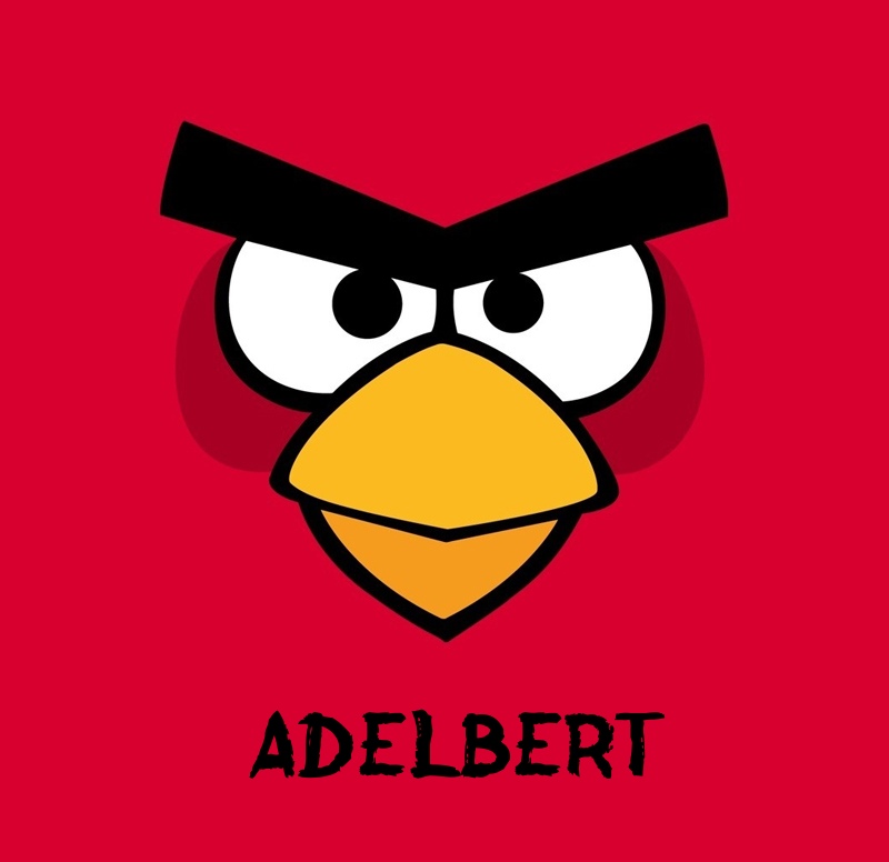 Bilder von Angry Birds namens Adelbert