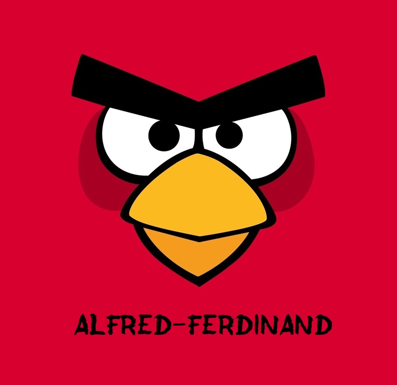 Bilder von Angry Birds namens Alfred-Ferdinand