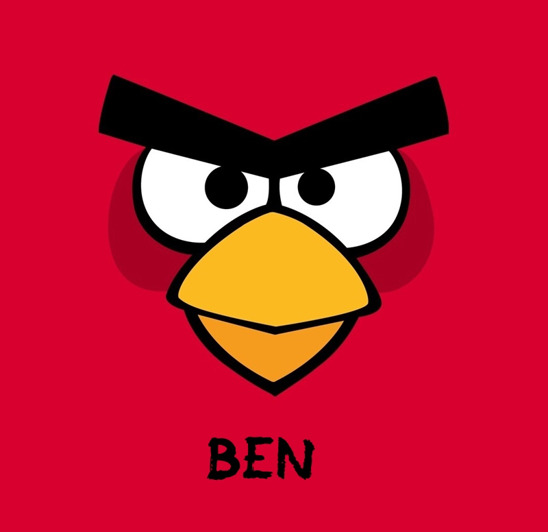 Bilder von Angry Birds namens Ben
