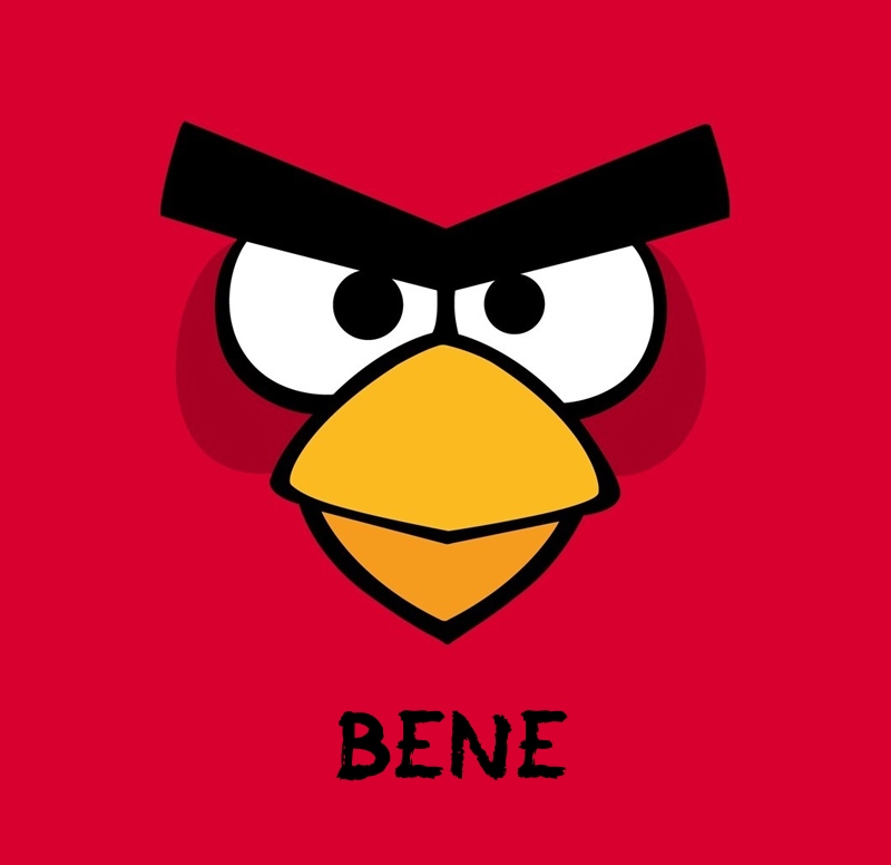 Bilder von Angry Birds namens Bene