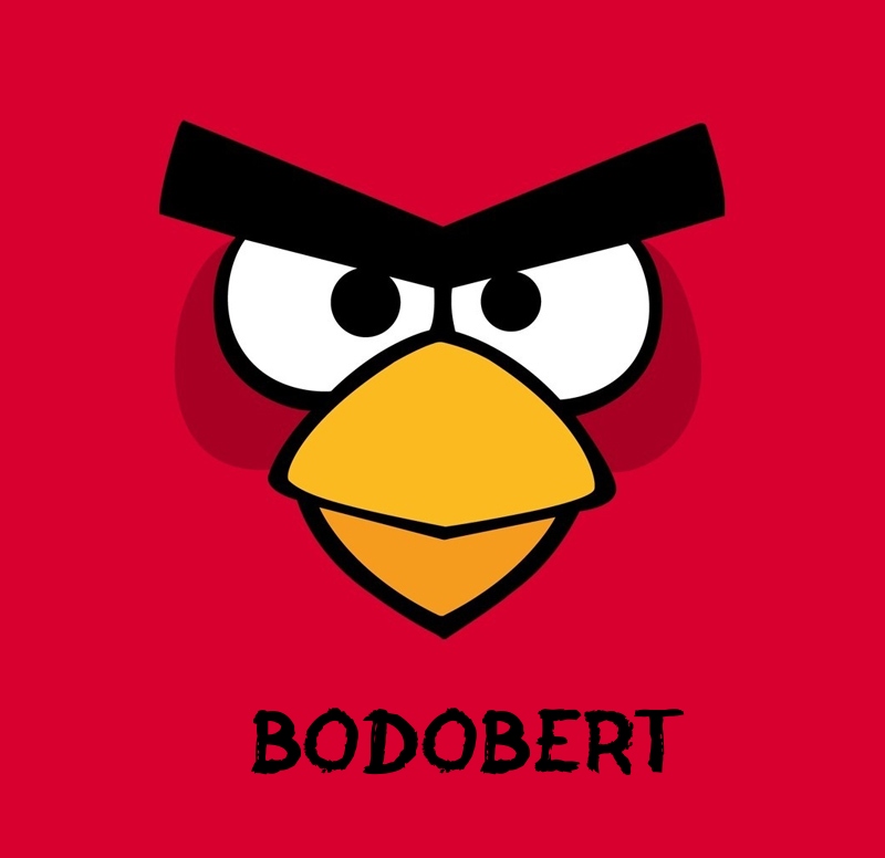 Bilder von Angry Birds namens Bodobert