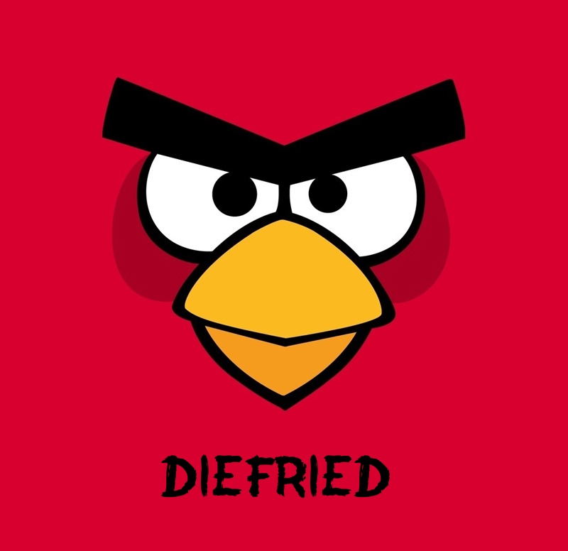 Bilder von Angry Birds namens Diefried