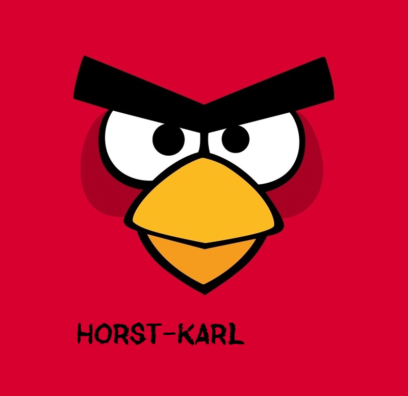 Bilder von Angry Birds namens Horst-Karl