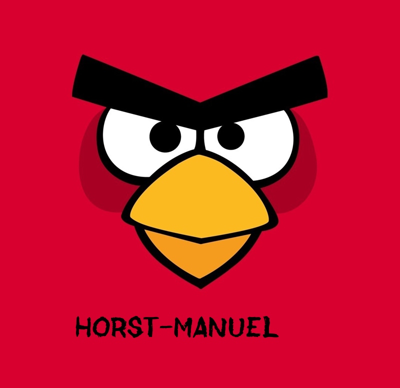 Bilder von Angry Birds namens Horst-Manuel