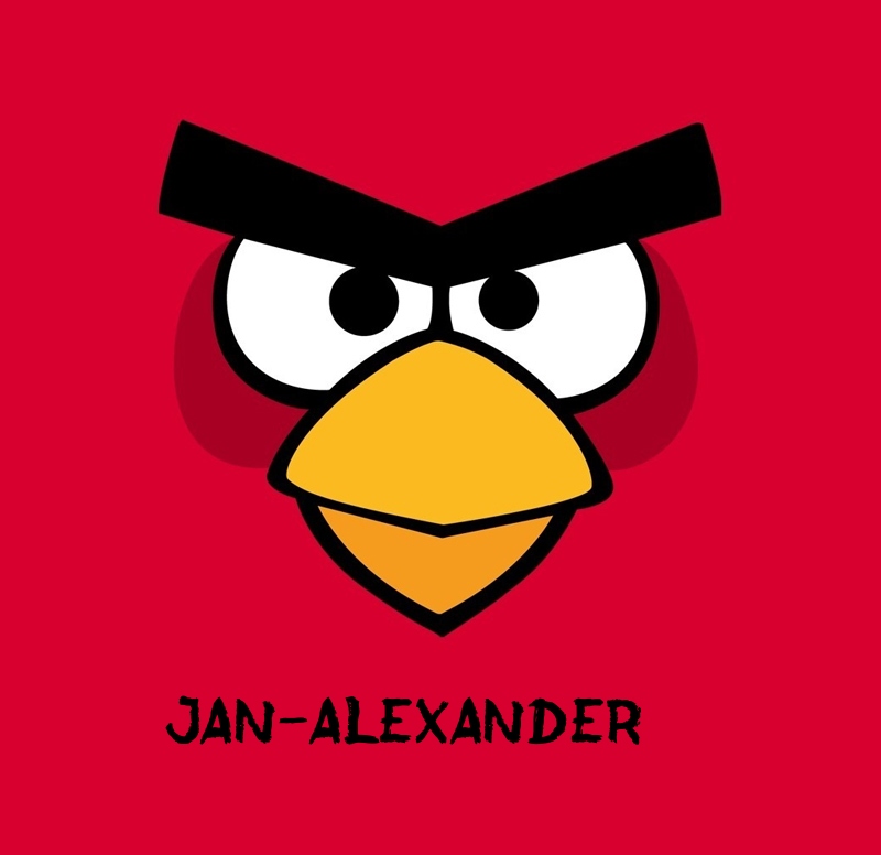Bilder von Angry Birds namens Jan-Alexander