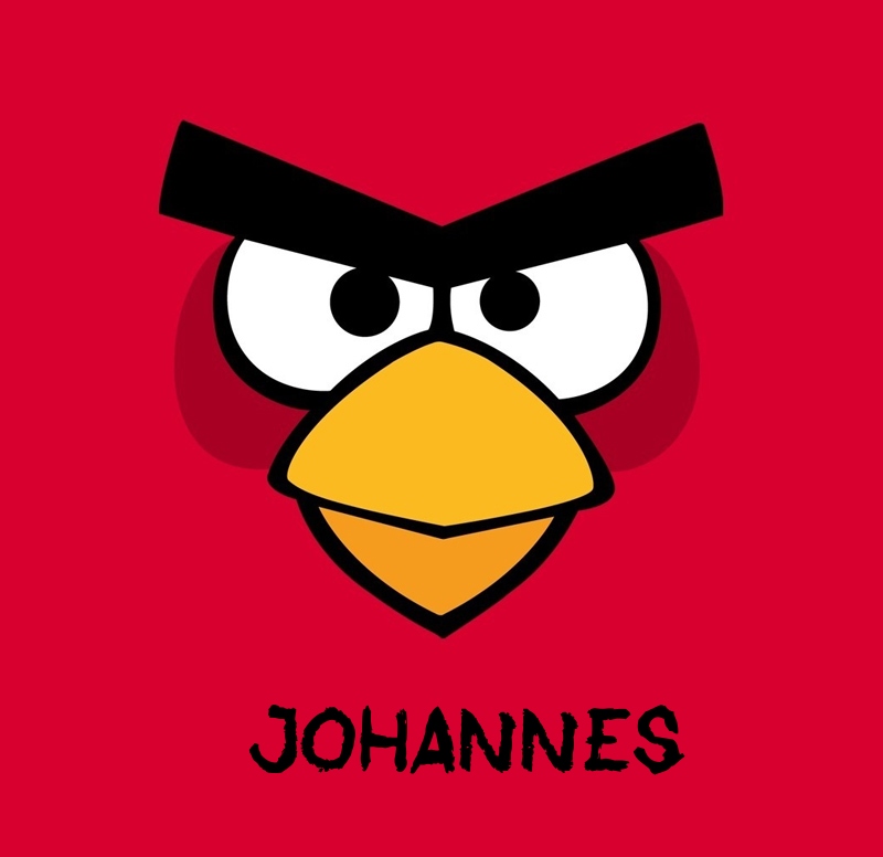 Bilder von Angry Birds namens Johannes