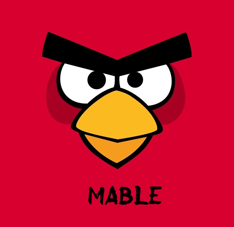 Bilder von Angry Birds namens Mable
