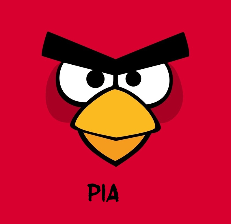 Bilder von Angry Birds namens Pia