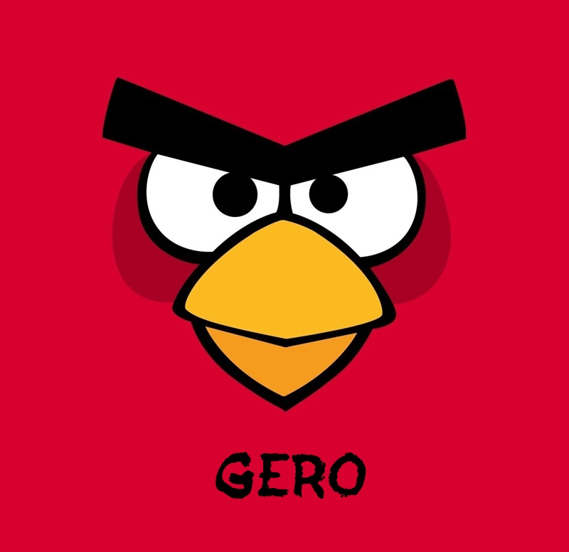 Bilder von Angry Birds namens Gero
