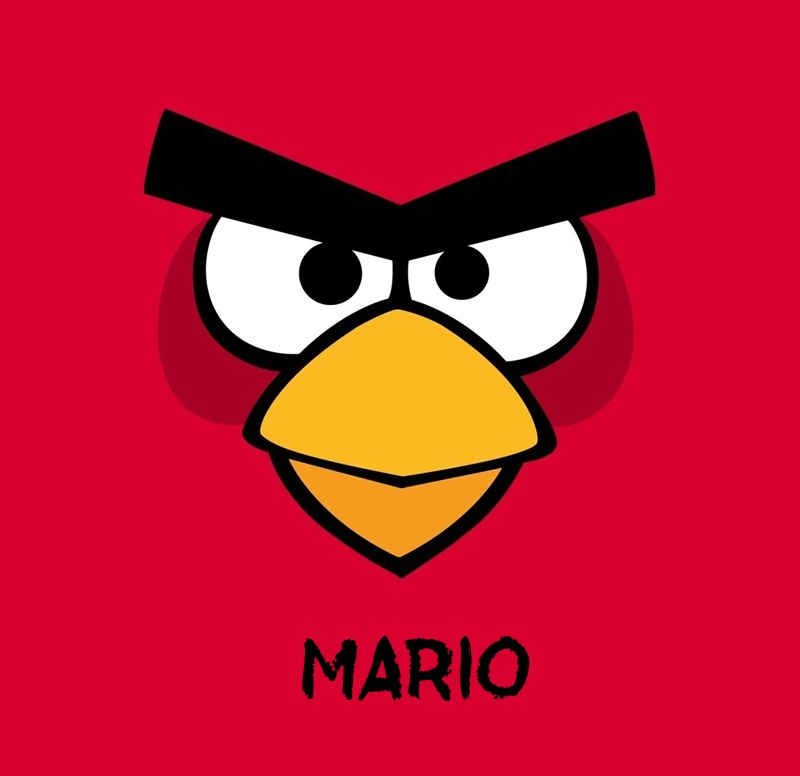 Bilder von Angry Birds namens Mario