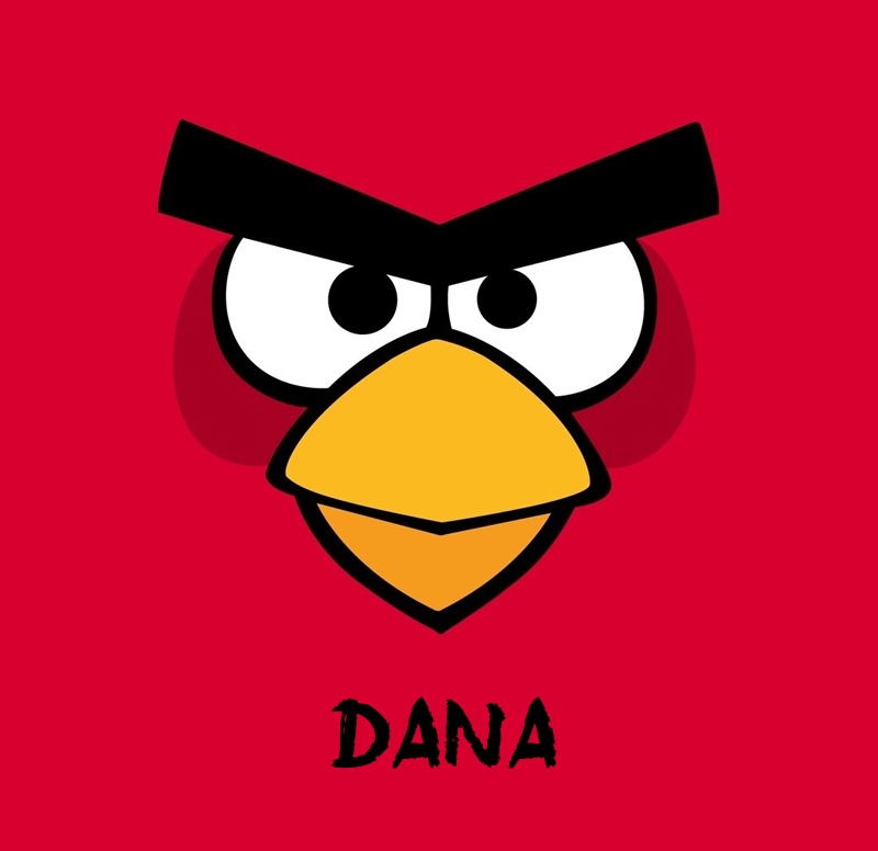 Bilder von Angry Birds namens Dana.