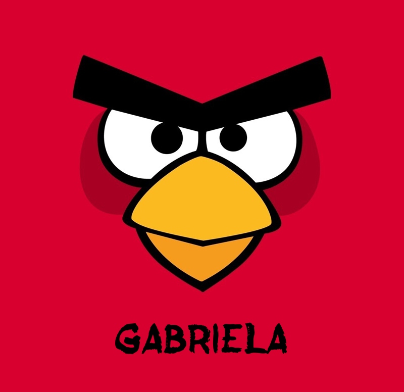 Bilder von Angry Birds namens Gabriela