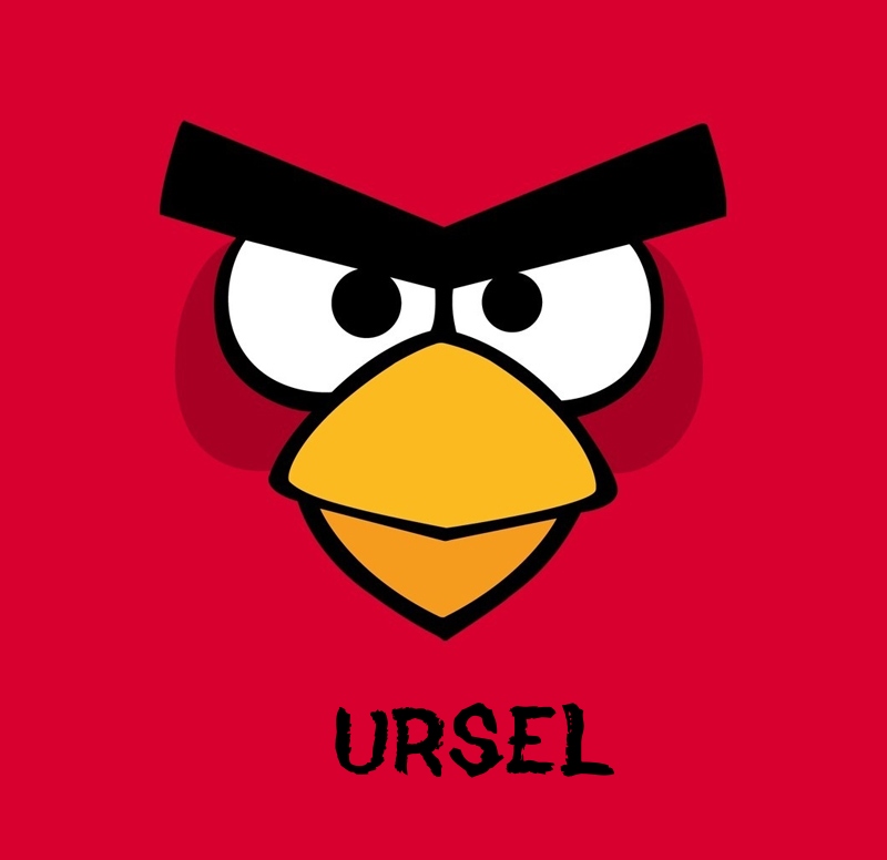 Bilder von Angry Birds namens Ursel