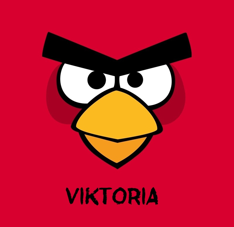 Bilder von Angry Birds namens Viktoria