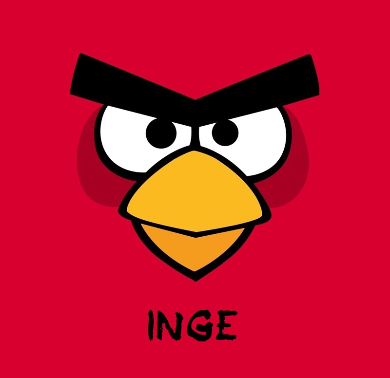 Bilder von Angry Birds namens Inge