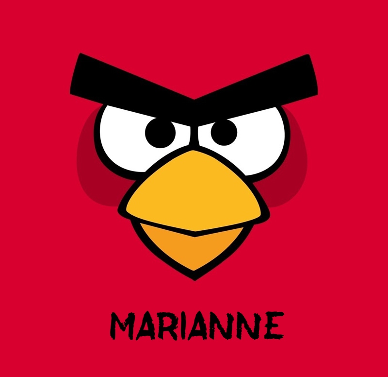 Bilder von Angry Birds namens Marianne