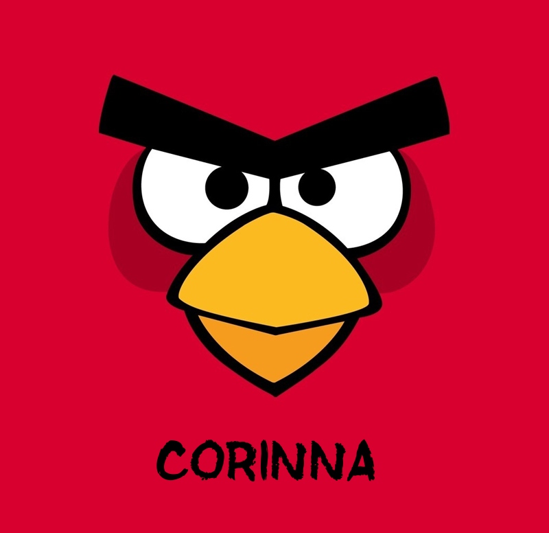 Bilder von Angry Birds namens Corinna