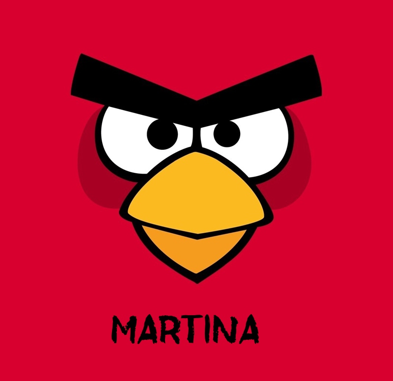 Bilder von Angry Birds namens Martina