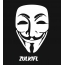Bilder anonyme Maske namens Zulkifl