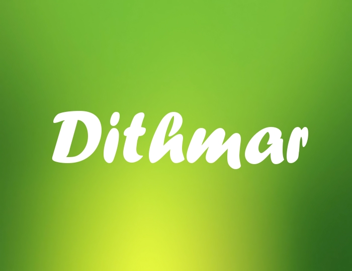 Bildern mit Namen Dithmar