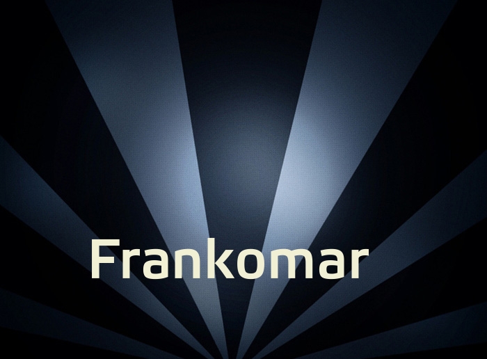 Bilder mit Namen Frankomar